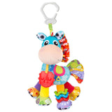 Playgro Clip Clop Sensory Garden Activity Present Pack - Sensorisk trädgårdsleksak för bebisar från 0 månader - Interaktiv leksak med skallror, bitring och barnvagnsvän - 4 stycken