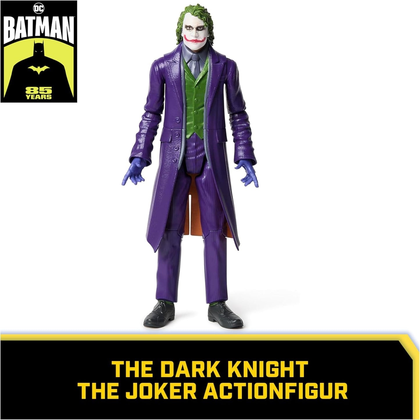 DC Comics the Dark Knight - Joker Actionfigur Känd från den legendariska trilogin Dark Knight i 30 cm. Från 3 år Actionfigurer Naty Shop