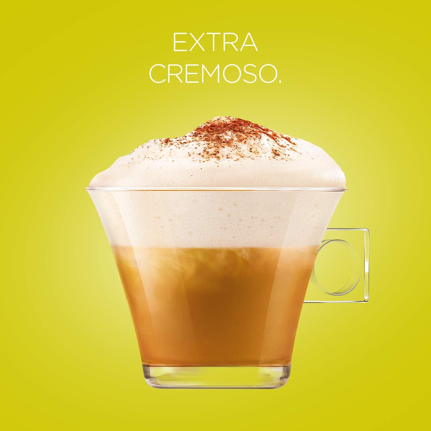 Latte Macchiato Vorratsbox 90 Kaffeekapseln (Aromatischer Espresso, 3-Schichten -Köstlichkeit aus feinem Milchschaum & Cappuccino