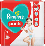 Blöjor Pampers 81657566 Baby-Dry Byxor, vit