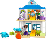 LEGO DUPLO Town Första besöket hos läkaren, Byggleksak, Leksats för att främja finmotorik, Present till småbarn 2 år, Pedagogisk leksak, Rollspel på sjukhus 10449 Byggset Besuche den LEGO-Store
