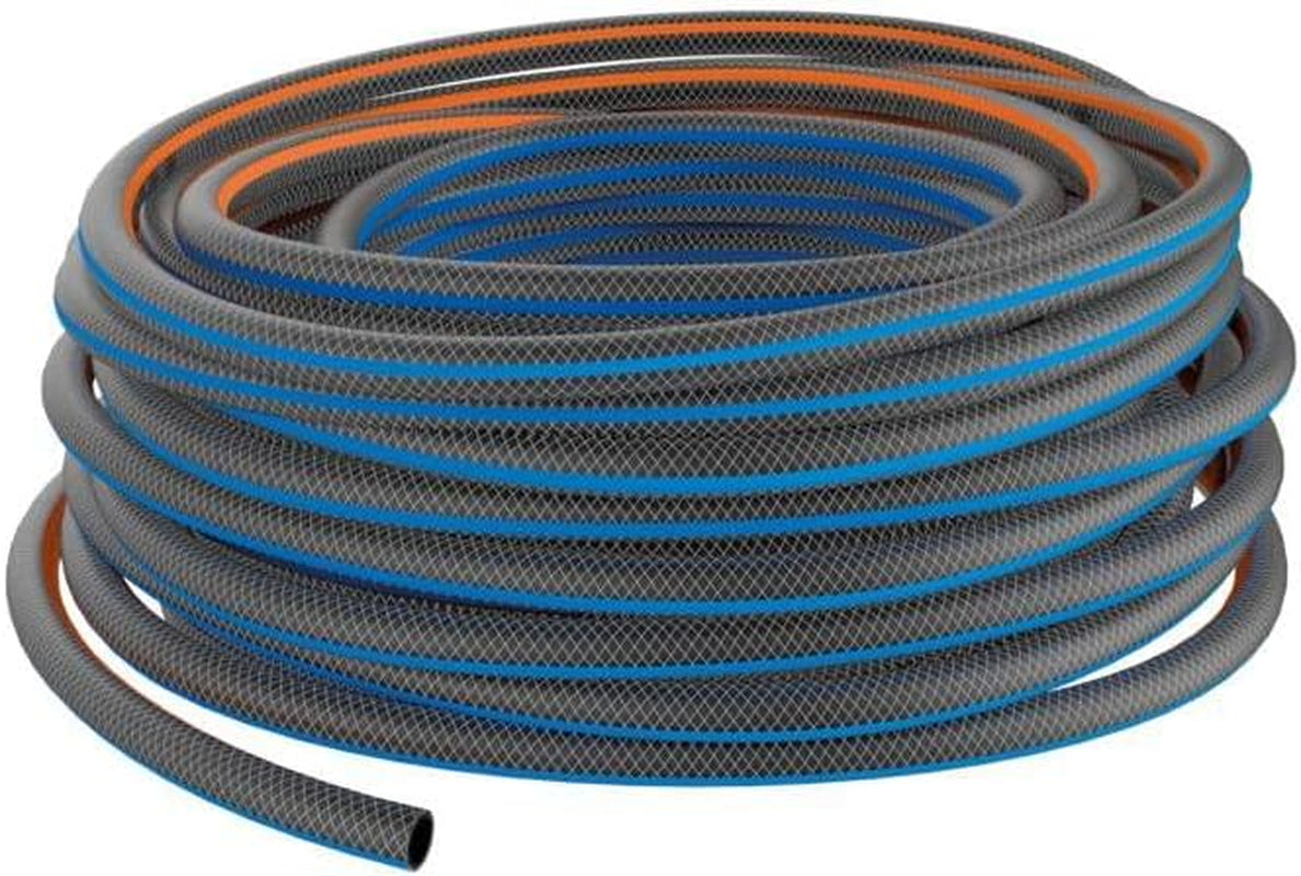 Fiskars ML Trädgårdsslang X-serien Handbevattningsvattenslang 13mm (1/2"), Längd: 25m, Universalanslutning, UV-skydd, Frostskydd, Vridsäker, Blå, 1076045