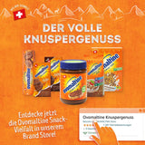 Ovomaltine OVO BREAK Wafer and Chocolate Bar - ett krispigt mellanmål med den omisskännliga smaken av vår populära Creme Crocante, naturligt utan palmolja (4 x 39g)