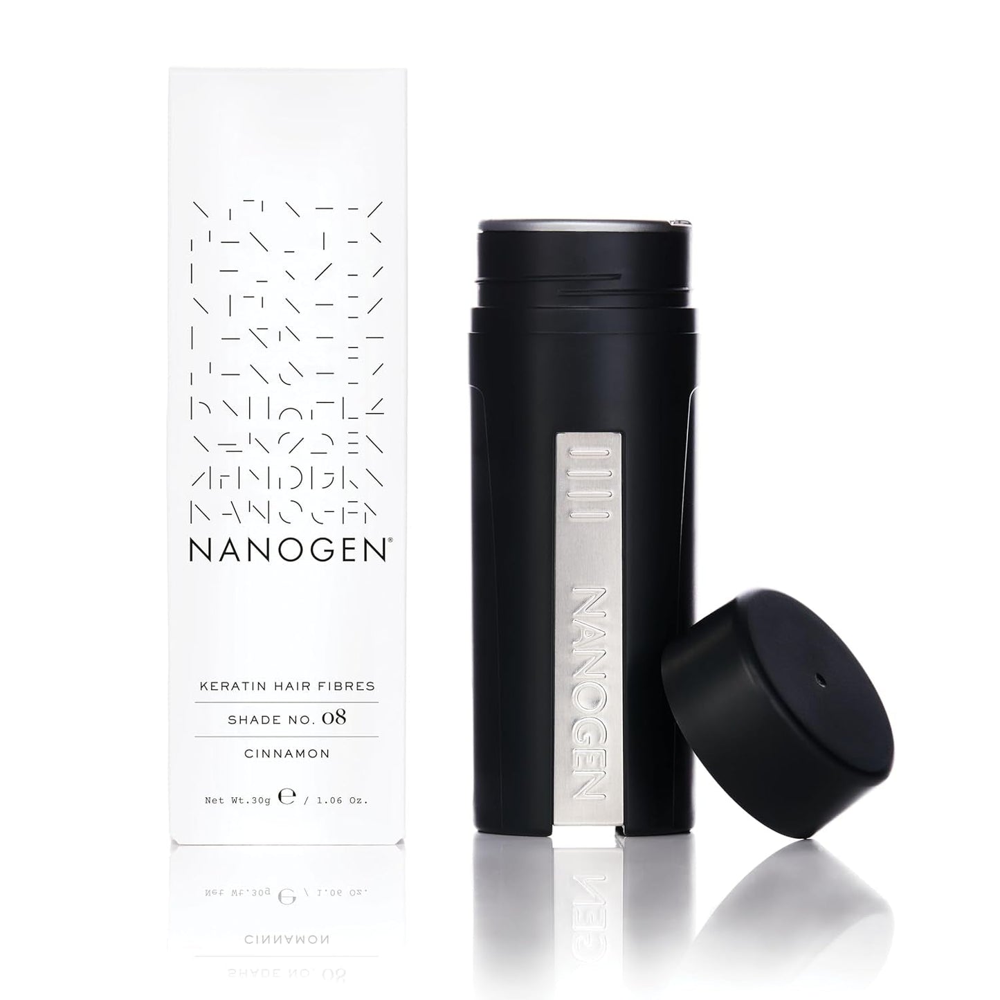 Hårförtjockningsfibrer Kanel 30G Hårvård Naty Shop Cinnamon 30G