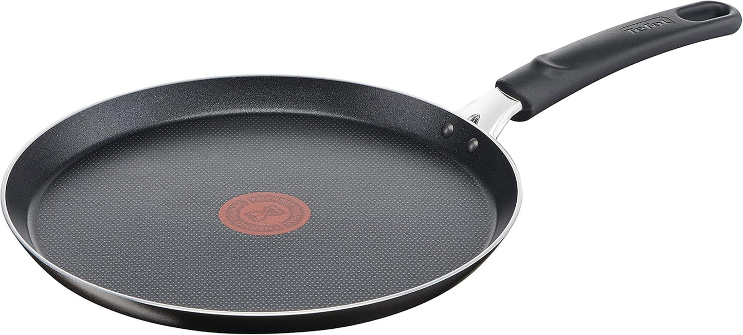 Tefal Easy Cook & Clean, non-stick beläggning, temperaturindikator, rekommenderas inte för induktion Grytor och kastruller Naty Shop Pancake Pan 25 Cm