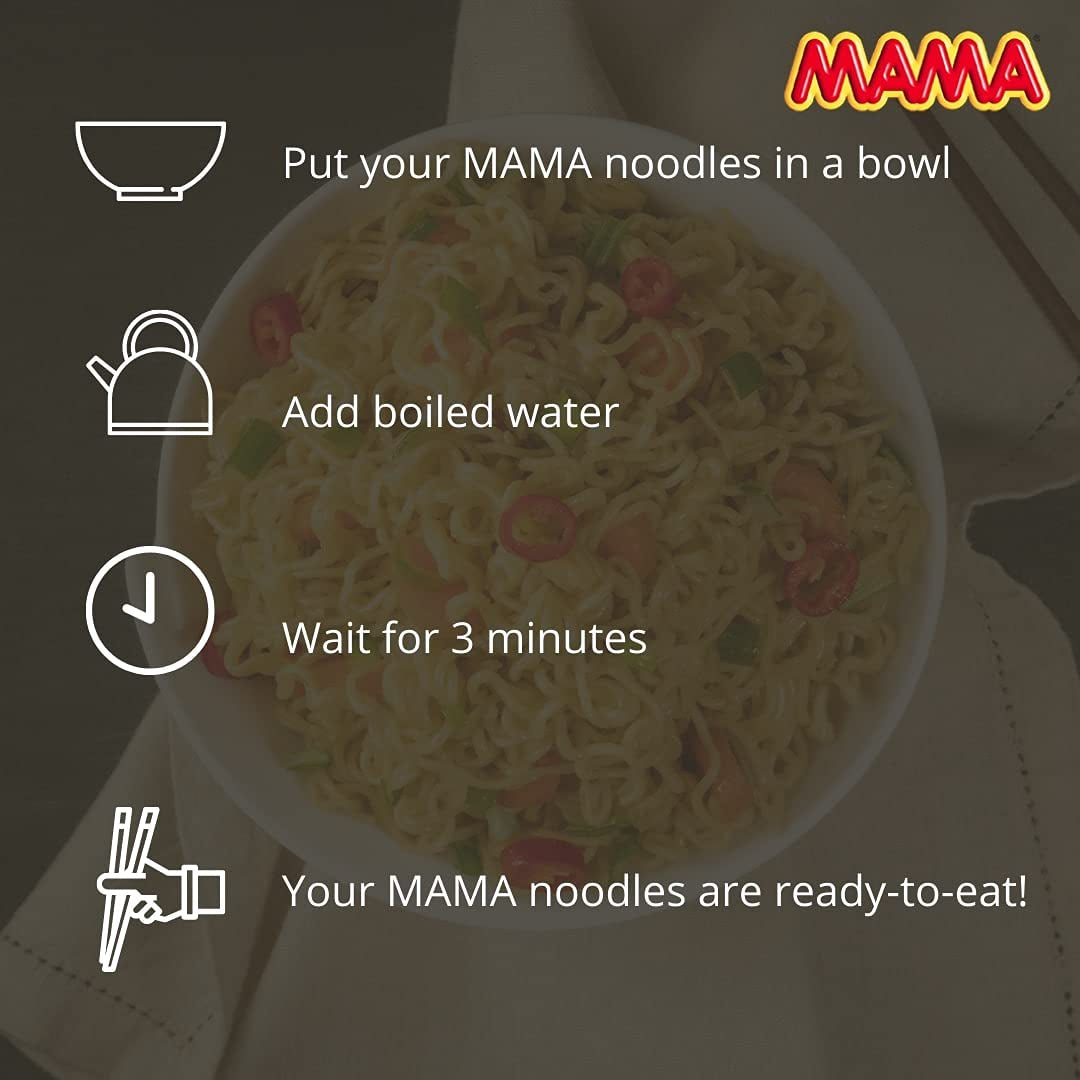 MAMA - Snabbnudlar med grönsaker - (1 x 60g)
