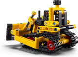 LEGO Technic Heavy Bulldozer Byggleksak Bulldozer Lägg till på din byggarbetsplats Byggleksak för barn Teknisk present för pojkar och flickor 7 år 42163 Byggset Besuche den LEGO-Store
