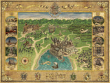 Ravensburger Puzzle 12000720 - Hogwarts-karta - 1500-bitars pussel för vuxna och barn 14+ Harry Potter Fan Merchandise Puzzle Naty Shop Fantasy