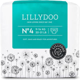 LILLYDOO Babyblöjor Hudvänliga - Storlek 3 (6-10 kg), 29 delar, tillförlitligt läckskydd, mjuk, parfymfri och lotionfri för känslig hud, dermatologiskt testad
