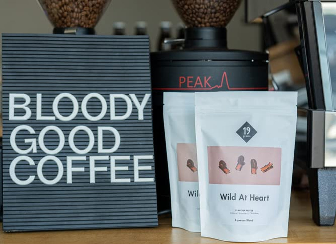 Wild At Heart Espresso | 250g Bohnen gås mäss & hållbar | frisch geröstet | 100% Arabica Kaffeebohnen | specialkaffe | 19 gram Kaffeerösterei