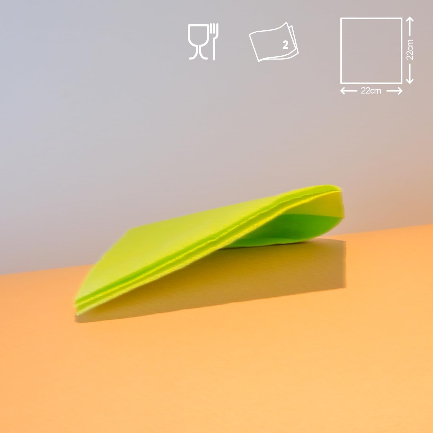 Renova Cocktail Green Paper Servetter - 30 servetter