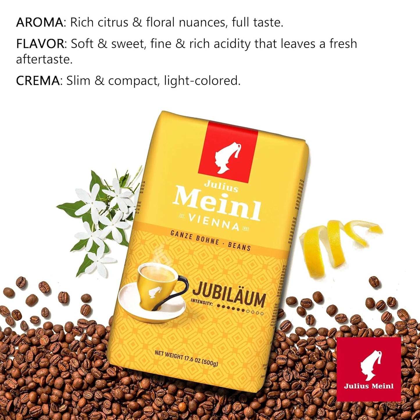 Meinl - Jubileumsblandning - Hela bönkaffe - 500 g