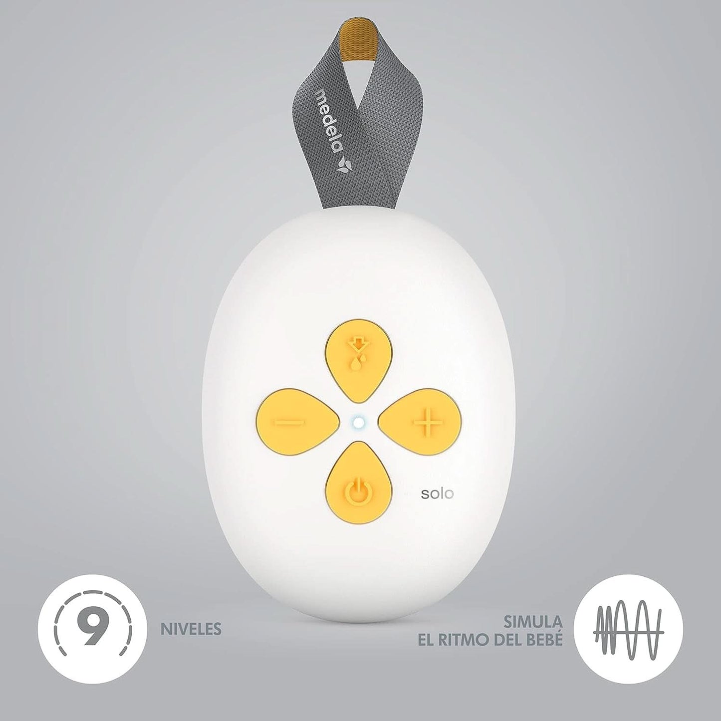 Medela Solo elektrisk bröstpump, med Personalfit Flex-tratt och 2-fas extraktionsteknik Tillbehör Mat och amning Bebe Naty Shop