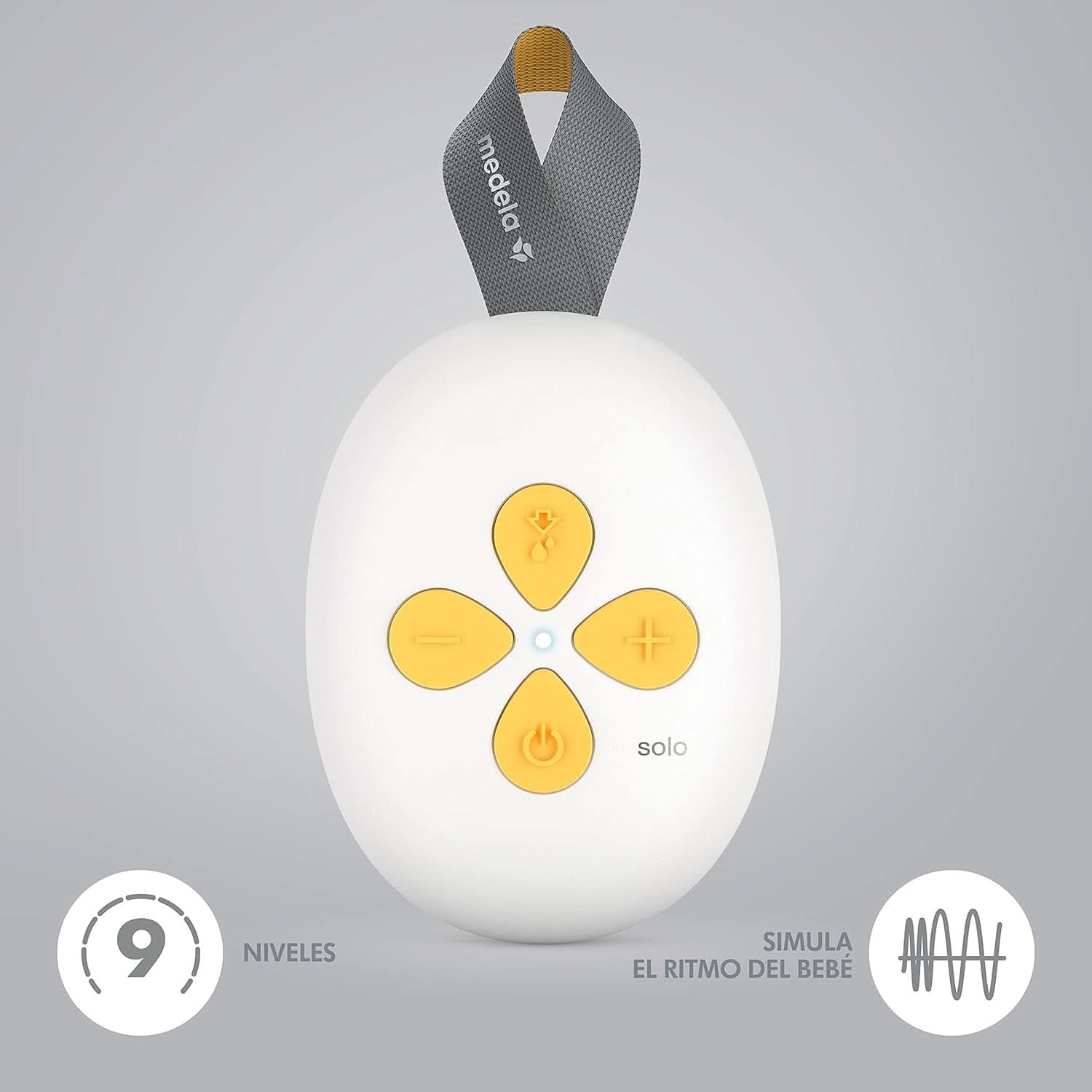 Medela Solo elektrisk bröstpump, med Personalfit Flex-tratt och 2-fas extraktionsteknik Tillbehör Mat och amning Bebe Naty Shop