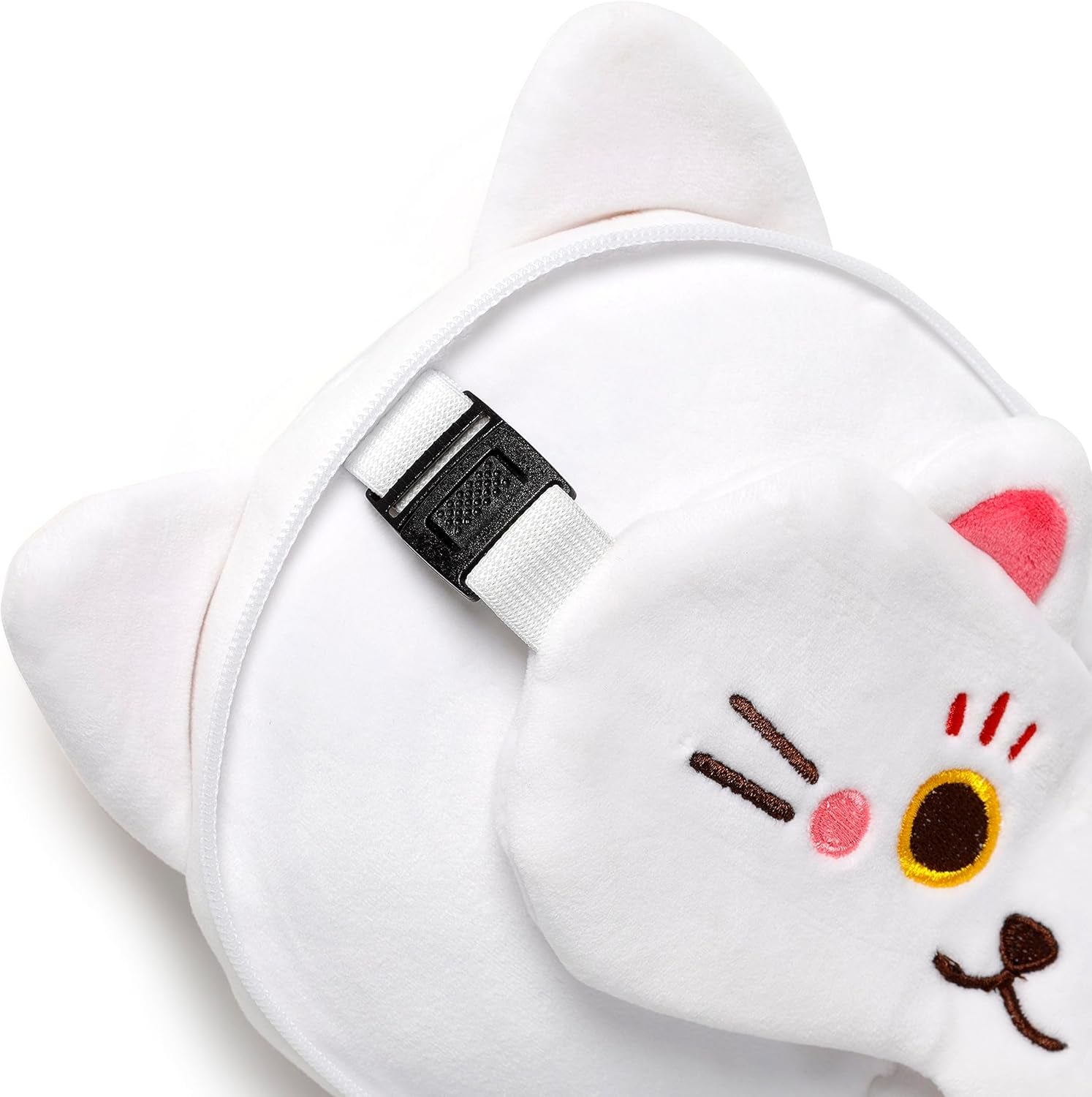 Resekudde med Relaxeazzz-mask - Maneki Neko cat lucky charm Resekuddar Naty Shop