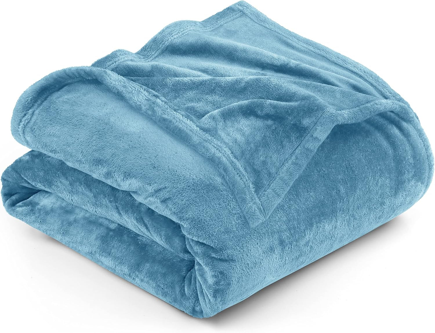 Utopia Sängkläder Kuschelige Fleecedecke [228X228 Cm, Grå] Weiche, Leichte, Warme Flauschige Decke Kuschelige och Atmungsaktiva Decken Für Bett Soffa Soffa