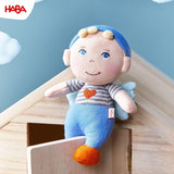 HABA Guardian Angel Mats - Plysch textildocka (15 cm), idealisk välkomstpresent för spädbarn och småbarn - tvättbar i 30°C - 2011869001 Dolls Naty Shop
