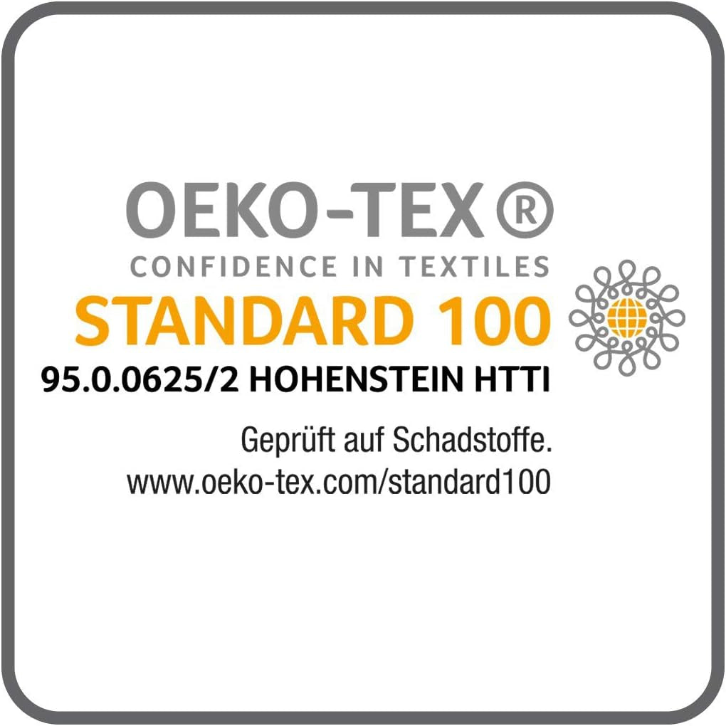 Bierbaum sänglinne, maco-satin, Designad i Tyskland, modell 6383 turkos 02, 155X220 Cm + 80X80 Cm, komfortstorlek Sängar och filtar Besuche den Bierbaum-Store