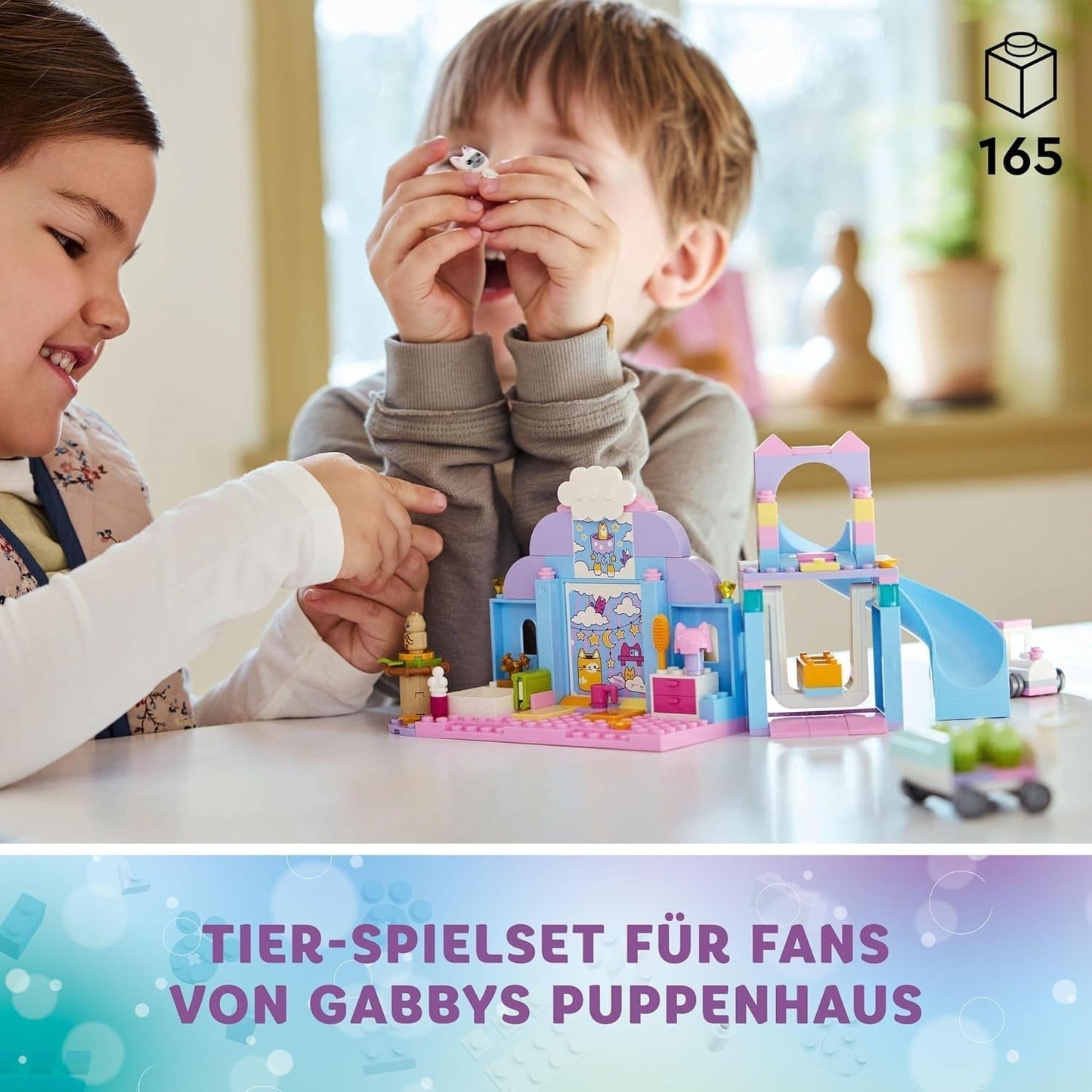 LEGO 4+ Gabbys dockhus Gabbys lilla kisseöron Låtsaslek Djurset Barnleksak med rutschkana och figurer Present till flickor och pojkar Kreativ leksak 10796 Byggset Beuche den LEGO-Store