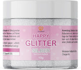 Goodbake Happy Glitter Gold - Ätbart matglitter, 10 gram Glitter Naty Shop Silver