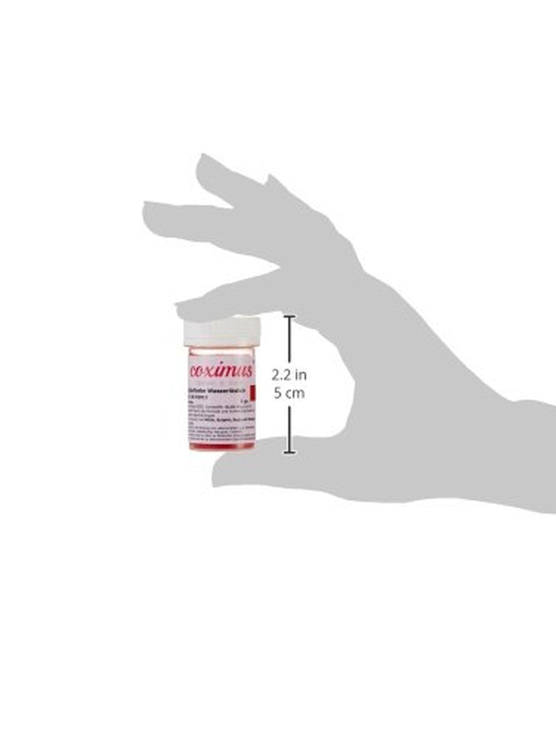 Gul, röd, grön, blå pulverfärgssats 4 x 3g