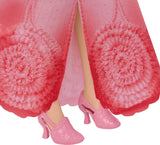 Mattel Glinda från Wicked and Accessories Ledad filminspirerad docka med avtagbar outfit Sings Loved by Us JLG49 Pink