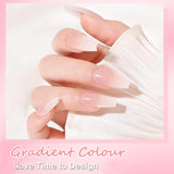 Ballerina lösnaglar set - 240 stycken Delikat lila rosa lösnaglar, heltäckande lim på lösnaglar, lösnagel tips set för manikyr och nagelkonst för kvinnor och flickor (lavendelrosa)