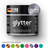 Glitter Glitter Powder For Drinks (Silver) - Ätbart glitter för drinkar, 10 gram Glitter Naty Shop