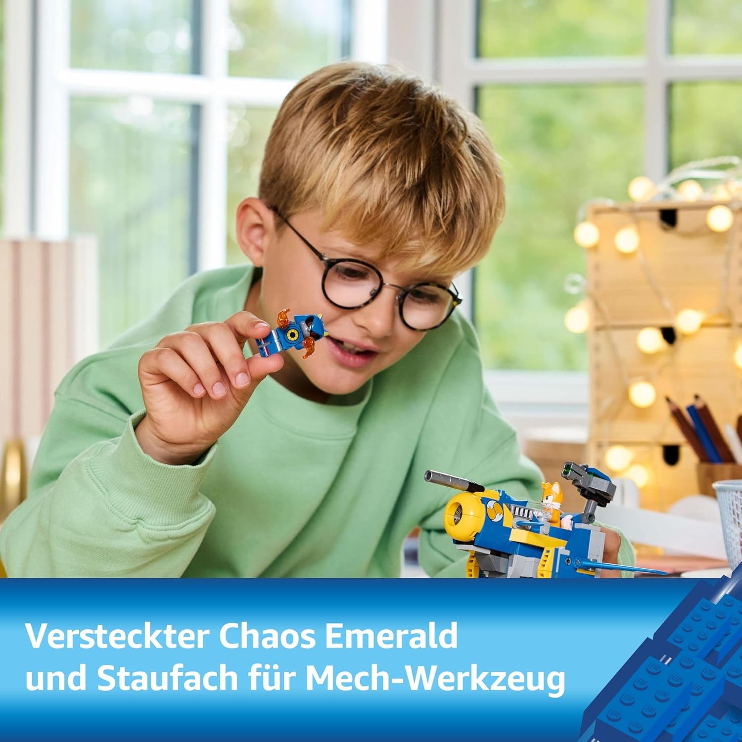 LEGO Sonic the Hedgehog Cyclone vs. Metal Sonic - Mechs samlarleksak med 2 minifigurer för videospel - Presentidé för pojkar och flickor från 8 år och tonårsspelfantaster 77002 Byggset Besuche den LEGO-Store