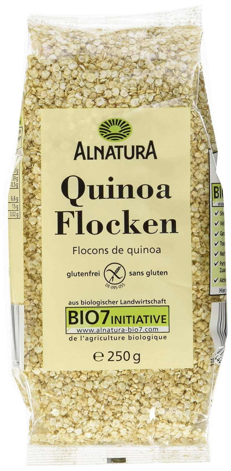 Quinoaflingor, förpackning om 7 (7 x 250 g)