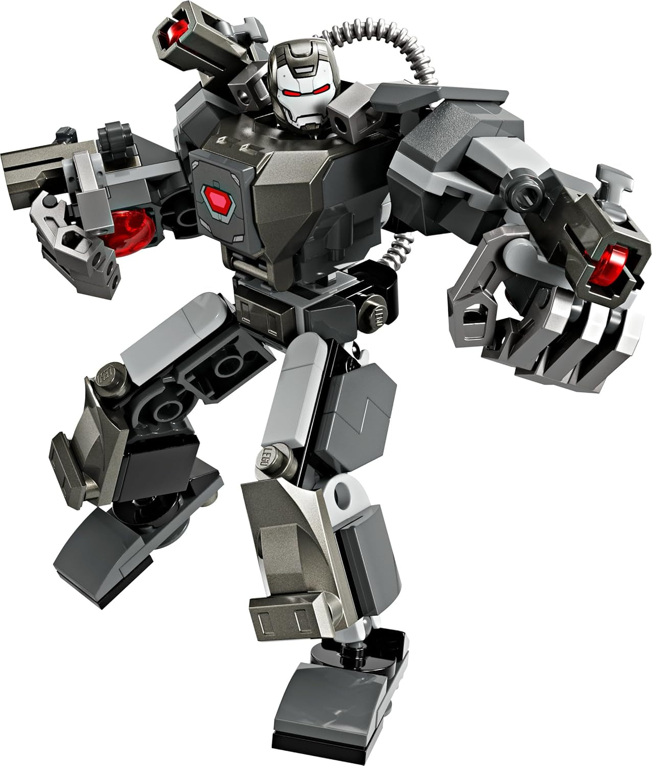 LEGO Marvel War Machine Mech 3-Shooter Super Hero byggbar leksak för barn MCU Legendarisk actionfigur present för 6 år gamla pojkar och flickor 76277 Byggset Beuche den LEGO-Store
