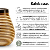 Mate-te-servis för två, ekologisk ● 2 Mate-koppar + 2 bombillas + 300 g Mate-te + tillagningsinstruktioner