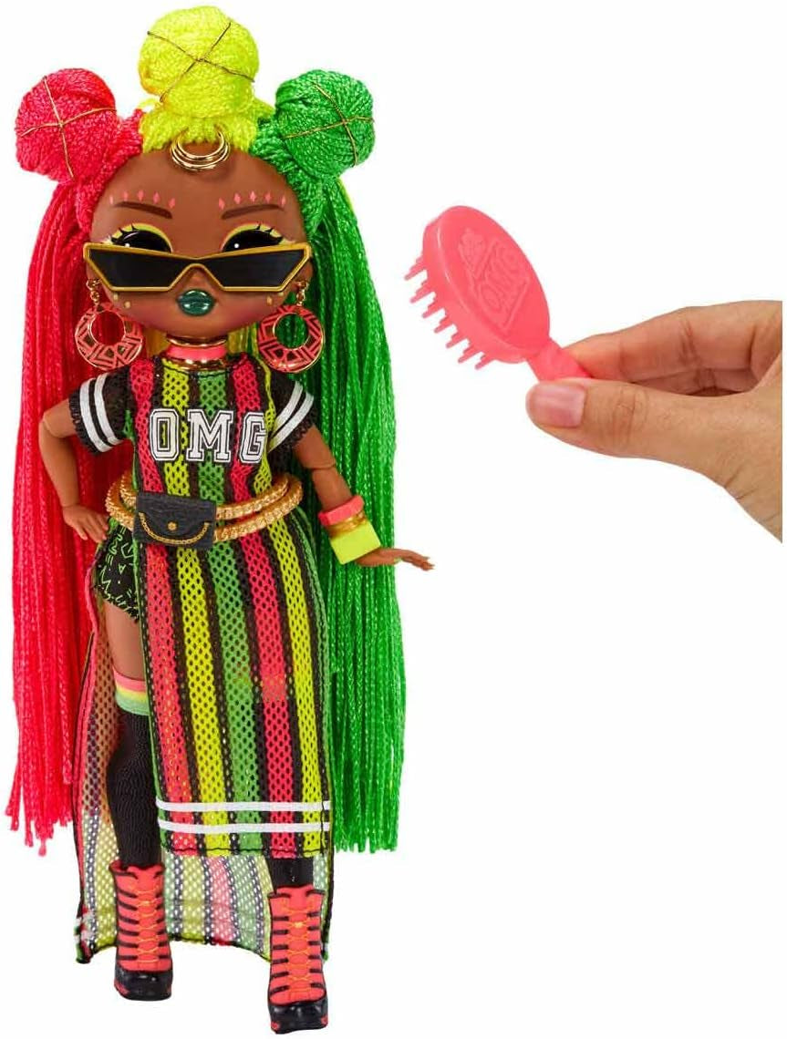 LOL Överraskning! OMG Queens Fashion Doll - SWAYS - 20 överraskningar inklusive outfit, accessoarer, dockställ med mera - Samlarobjekt - för pojkar och flickor från 4 år och uppåt