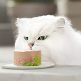 Fine Pate Gourmet Gold med grönsaker, blöt kattmat med öring och tomat, förpackning om 12 (12 x 85 g)