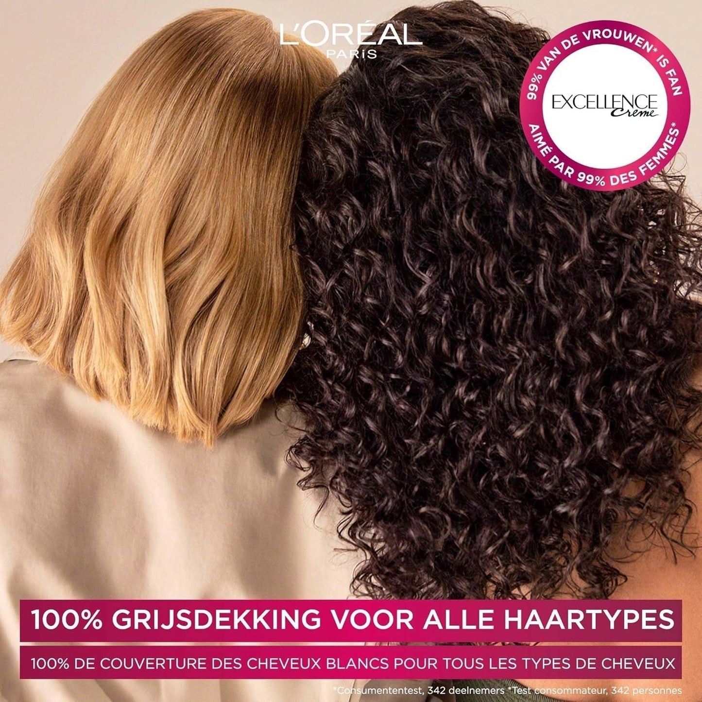 Paris Excellence Creme 7.43 Hårfärg Röd - Hårfärg (röd, blond Cuuvré Gold, Belgien, 63 mm, 100 mm, 163 mm) Naty Shop Hårfärgning
