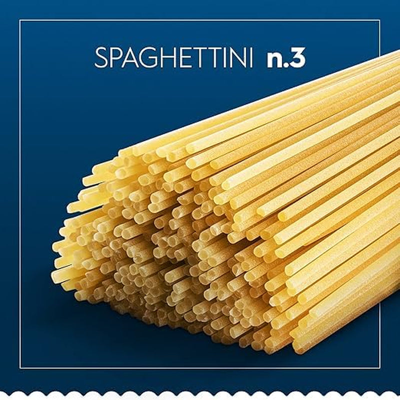 Pasta Barilla Classic Spaghettini nr. 3 högkvalitativa durumvete, alltid al dente (1 x 500 g)
