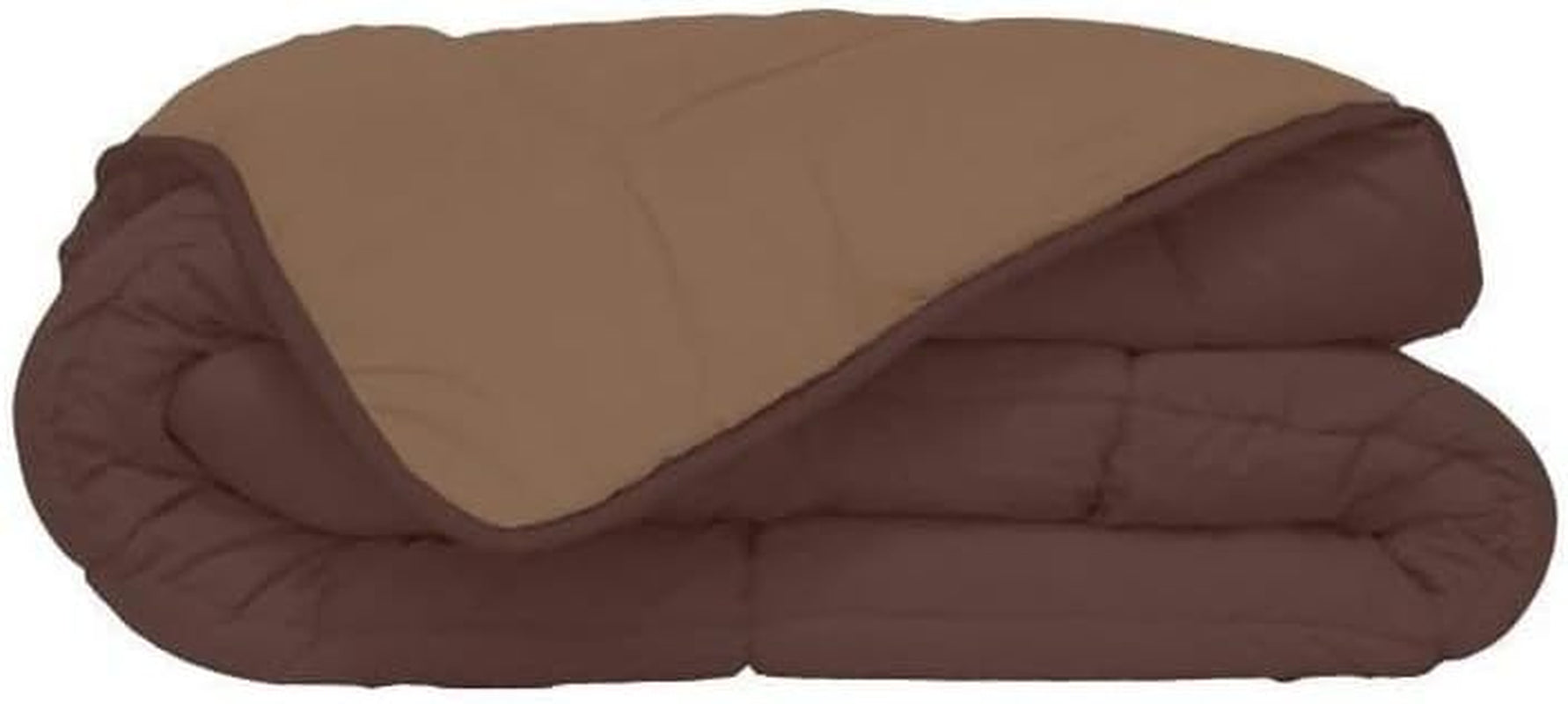 Calgary Påslakan Polyester Choklad/Mocca, Polyester, Choklad/Mocka, 240X220X1 Cm Täcken och täcken Naty Shop 260X240X1 cm