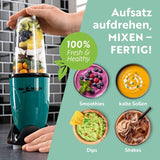 Gourmetmaxx Mr Magic Blender, Smoothie Maker med Xxl Naty Shop tillbehörspaket
