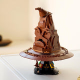LEGO Harry Potter Talking Hat Hogwarts Modell Vuxen Film Present till Kvinnor Män Mamma Pappa Med 31 slumpmässiga ljudkombinationer Sorterar in dig i ditt Hogwarts-hus 76429 Byggset Besuche den LEGO-Store