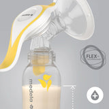 Medela Harmony manuell bröstpump - Kompakt schweizisk design med Personalfit Flex-sköldar och Medela 2-Phase Expression-teknologi Tillbehör Mat och amning Bebe Naty Shop
