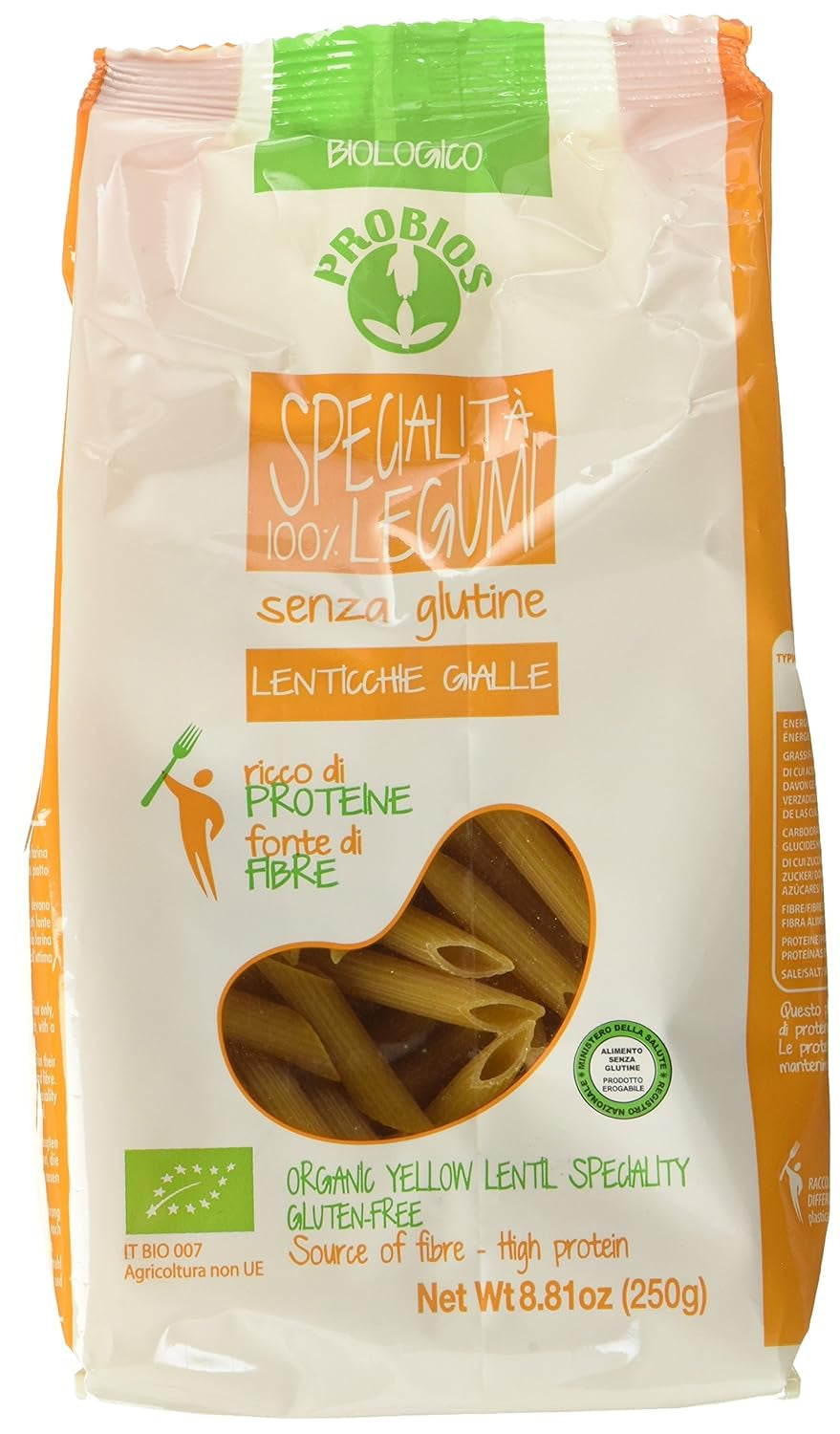 Gul linspenne, förpackning om 12 (12 x 250 g)