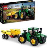 LEGO Technic John Deere 9620R traktor 4WD med tippvagn Klassisk jordbruksleksak för barn Pojkar och flickor 8 år gamla Samlarmodellsats 42136 Byggset Besuche den LEGO-Store Single