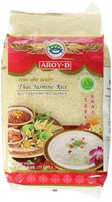 Aroy-D doftande ris, långkornigt ris 100 %, 1 paket (1 x 5 kg)