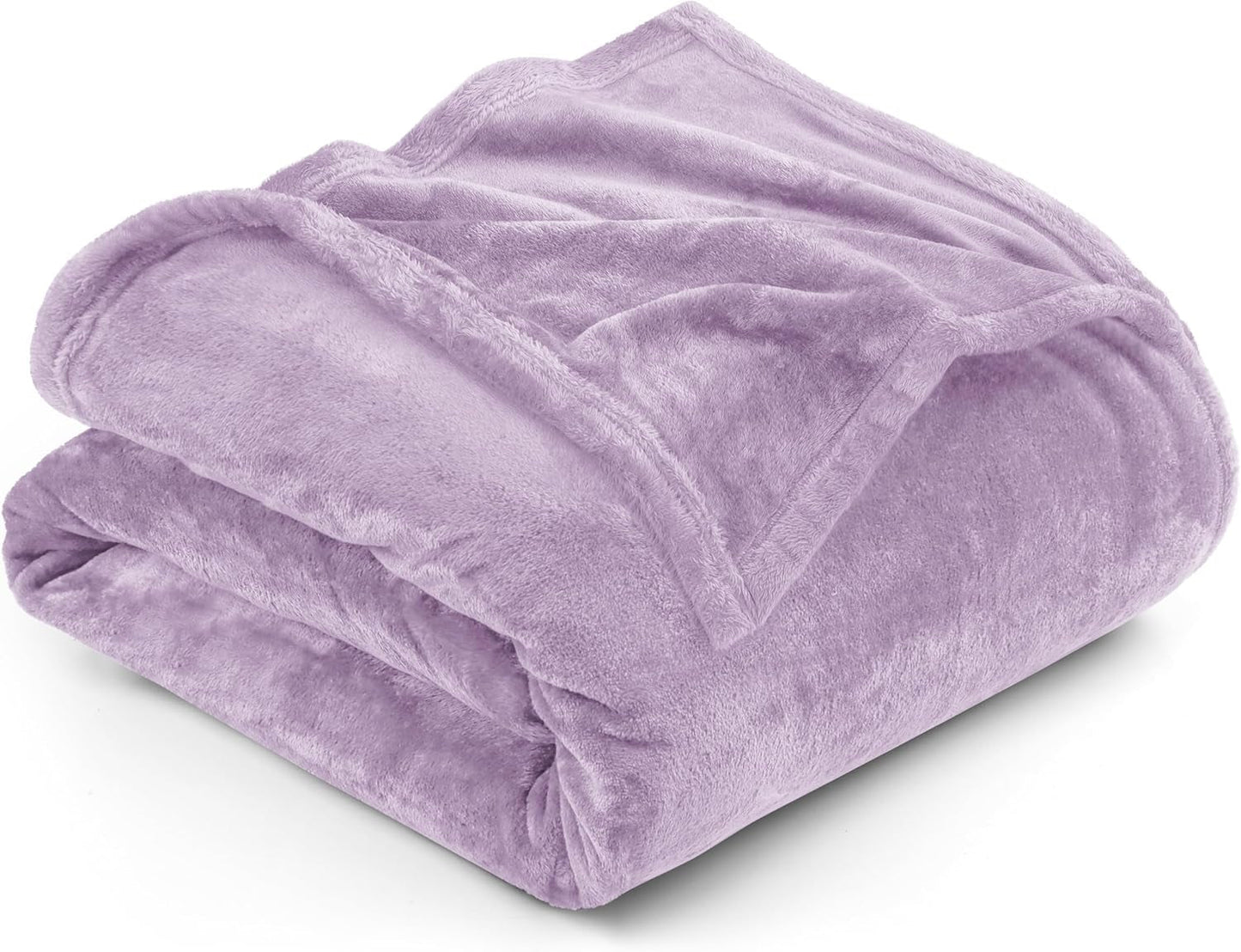 Utopia Sängkläder Mysig fleecefilt [228X228 Cm, Grå] Mjuk, lätt, varm och fluffig filt Bekväm och ventilerande filt för bäddsoffa Bäddsoffa och filtar Besuche den Utopia Sängkläder-Store Lila 228X167 Cm