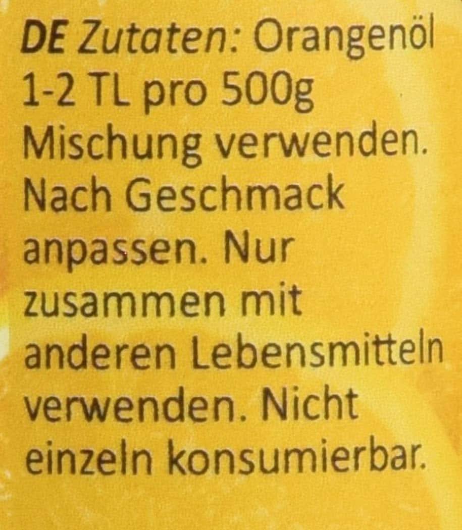 100 % naturlig apelsinsmak, 25 ml Aromas Naty Shop