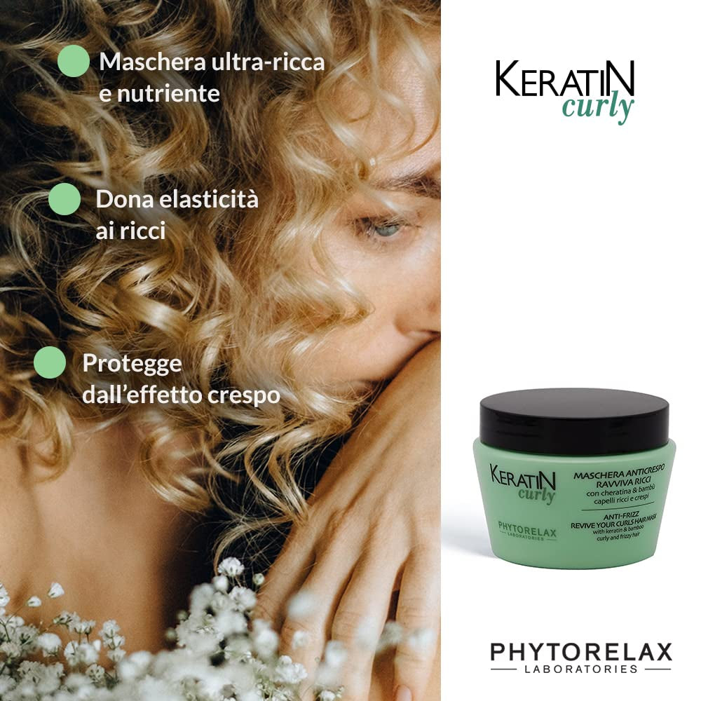 Phytorelax Laboratories hårmask för lockigt hår - 250 ml Naty Shop hårmask