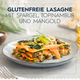 Barilla Pasta Glutenfri Lasagne, gjord på läcker majs och ris, perfekt för personer med celiaki eller glutenintolerans, 10-pack (10 x 250 g)