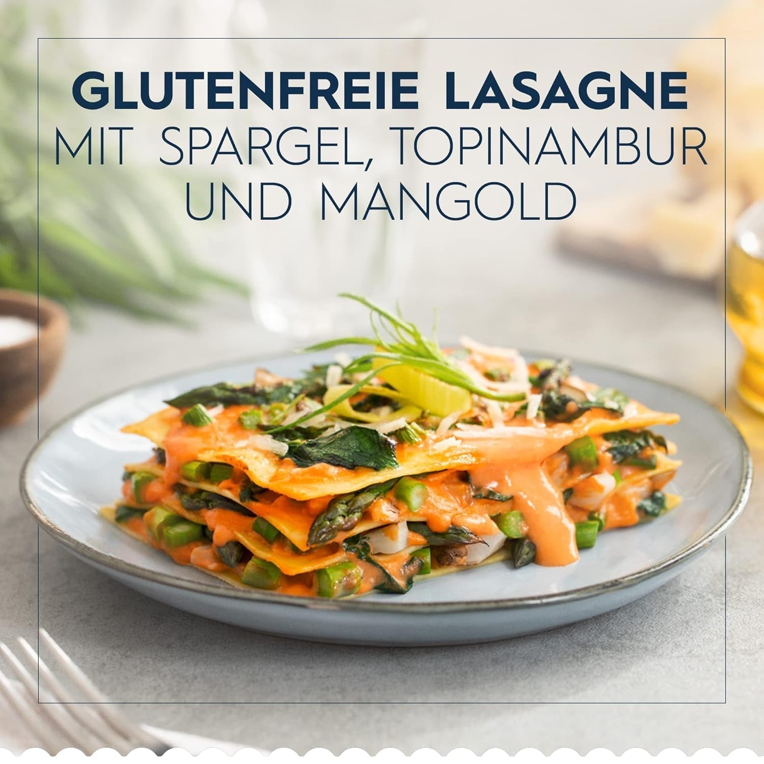 Barilla Pasta Glutenfri Lasagne, gjord på läcker majs och ris, perfekt för personer med celiaki eller glutenintolerans, 10-pack (10 x 250 g)