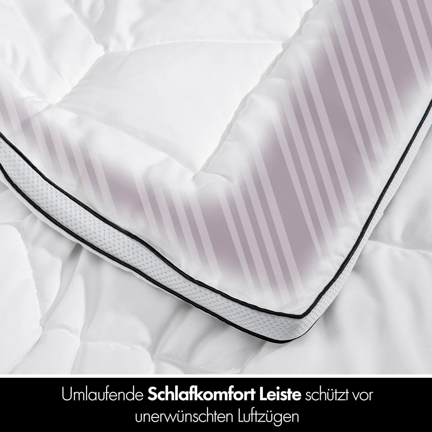All Seasons Quilt 135X200 - Lätt 135X200 Quilt - Andningsbart och tvättbart och 100 % veganskt - Climate Mesh Quilt och Comfort Band för att sova - 800G Fyllning Quilts and Quilts Naty Shop