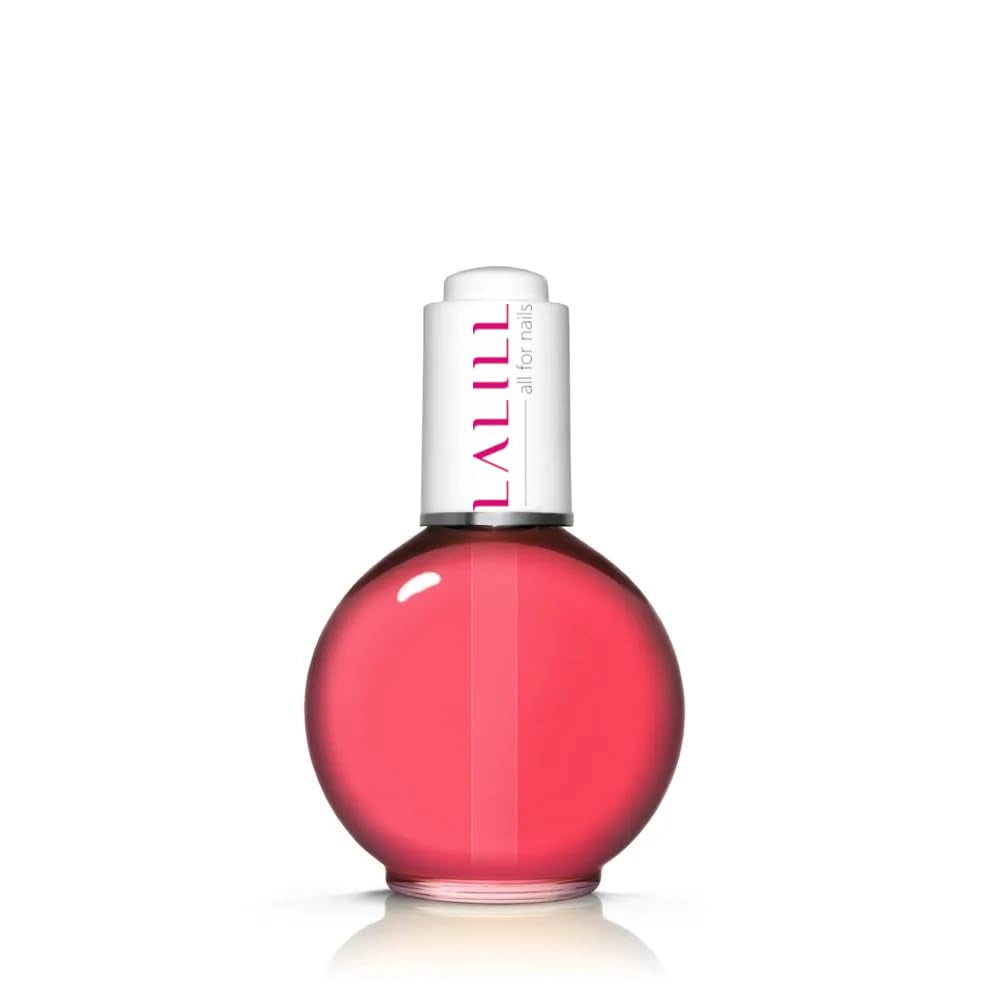LALILL Nagelbandsolja 75Ml - Himbeere Nagelpflegeöl - Nagelöl Pflege Für Nägel Nagelhaut - SPA Maniküre Nageldesign Hände - Vegansk - Med pipett